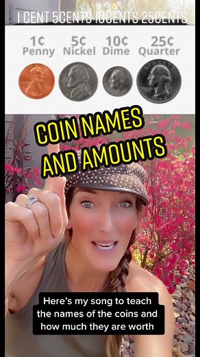Learn Coin Names and Amounts with Catchy Song for Kids