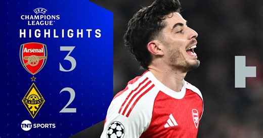 Highlights: Arsenal complete historic perfect league phase in style