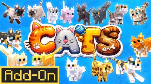 [Add-On]CATS Add-On-我的世界市场包免费下载-Minecraft Marketplace CATS Add-On