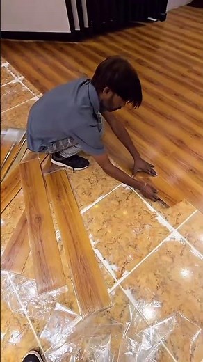 ✨ Peel & Stick Vinyl Floor Tiles – Laminate Look, Waterproof & Easy DIY Installation! 🏡
