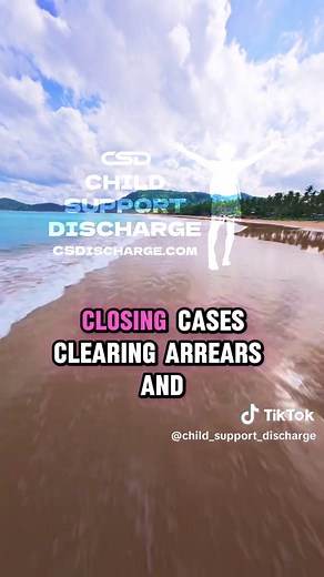 Child Support Discharge on TikTok