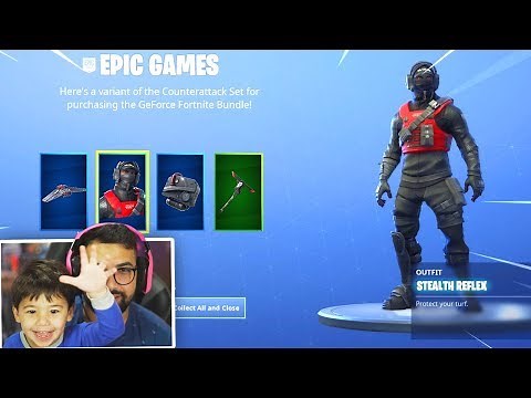 The New Free STEALTH REFLEX Skin in Fortnite..