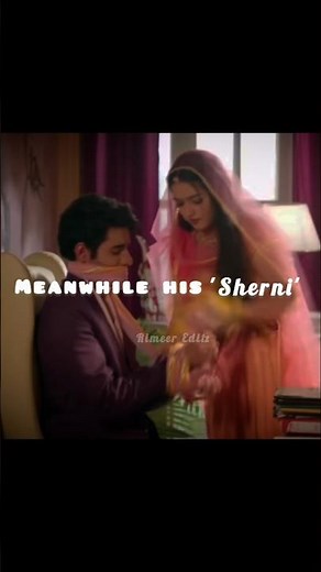 Meanwhile his sherni.🔥🤌🏻Sameer and rimjhim. Rimjhim today full episode✨ #chiknichameli