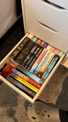 Sort my book draw with me. Again. #booktok #book #books #fyp