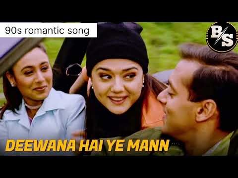 Deewana Hai Ye Mann | Chori Chori Chupke Chupke (2001) Salman Khan, Rani Mukerji | 90s Romantic Song