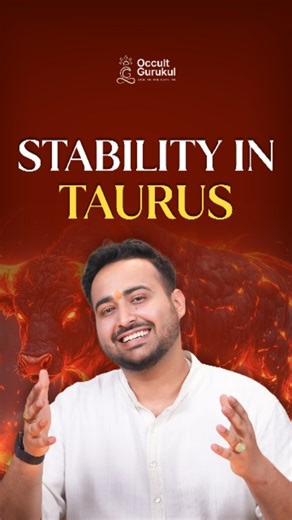 Arun Kumar Tiwari on Instagram: "Taurus stability ka matlab sirf paisa nahi hota. Ye wo energy hai jo chaos ke beech bhi grounded rehna sikhati hai. Taurus chahta hai cheezon ko dheere build karna root se strong banana taaki kal hilne ki zarurat hi na pade. Is placement wale log shortcuts me believe nahi karte. Unke liye comfort ka matlab laziness nahi safety, peace aur consistency hoti hai. Lekin yaad rakho jab stability fear ban jaaye toh growth ruk jaati hai. Taurus ka lesson ye hai secure re