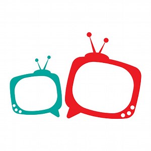 TV, LCD, LED, monitor logo vector icon to view movie channel