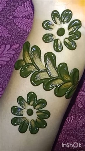 easy mehendi design #simplemehndidesign #viralshort
