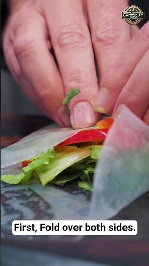 How to Make Vietnamese Salad Rolls in 60 Seconds