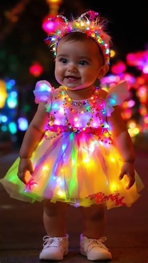 Colourful baby singing 🎤 Black Pink song ❤ A Pacha Pacha