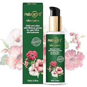 Parasoft Ultra Hydrating Lotion – 100ml / 3.38 fl oz | Daily Moisture Care for Dry & Sensitive Skin | Lightweight, Non-Greasy Formula | Face & Body Lotion