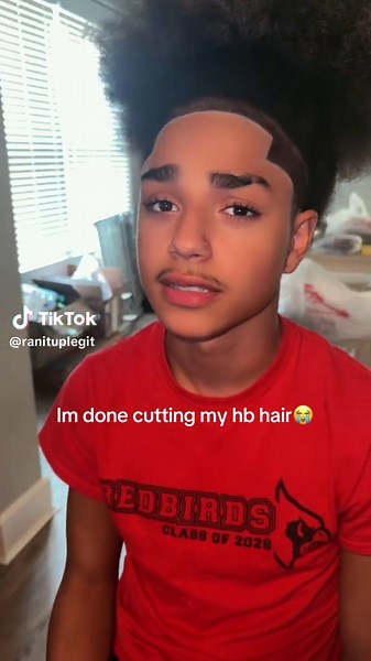 #stl #funny #lightskin #irritated #monkey @Carter 🔗 | haircut
