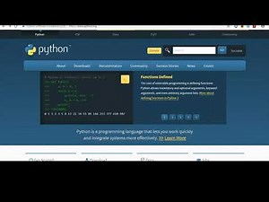 Python Installation and First Program
