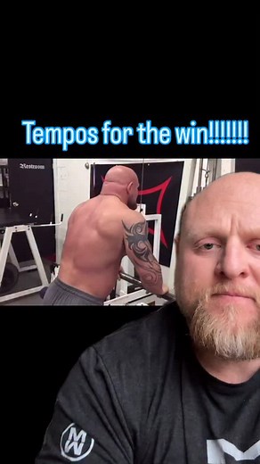 Tempo work isn’t ‘slow reps’ — it’s controlled tension that forces the muscle to actually do its job. You want more size? Stretch the rep, own the eccentric, and stop letting momentum bail you out. Longer time-under-tension = bigger stimulus = bigger muscle. ✔️ Strong form controlled tempo = hypertrophy that lasts. 💪🏻” 📚 Research backs it: • Eccentric-focused tempos increase muscle damage growth response (Schoenfeld, 2010). • Slower rep tempos boost time-under-tension, leading to greater hype