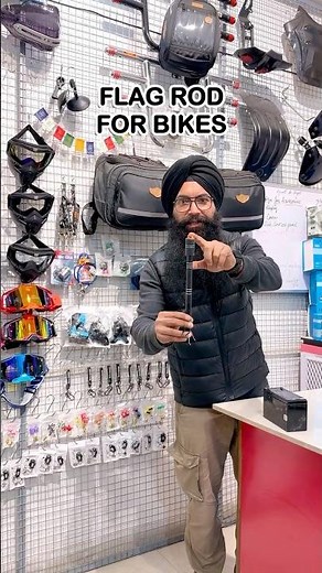 Flag Poles for All Bikes 🏍️🇮🇳 | Universal Motorcycle Flag Holder | Best Accessory for Bikers