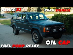 Renix XJ Maintenance | Oil Cap + Fuel Pump Relay+ Turn Signals