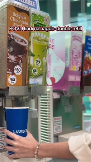 709K views · 2.8K reactions | Who's guilty of the double refill? ‍♂️ #Lawson10thYear #LawsonPhilippines #LawsonYourZone | Lawson Philippines | Facebook