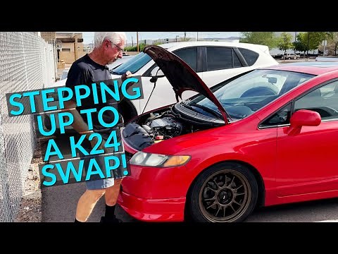 What You Need to do to K24 Swap a 8th Gen Si (K20Z3 to K24)