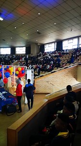 Bloemfontein Campus Open Day is here! The Boet Troskie Hall is filling up with learners who will be welcomed to campus by Vice-Chancellor and Principal, Prof. Henk de Jager. | Central University of Technology, Free State (CUT)