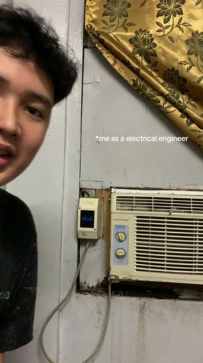unang subok, sira ang aircon #electrician #electricalengineering #fyp