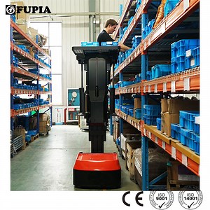 [Hot Item] Factory Wholesale 300kg Mini Order Picker Battery Operated Mobile Order Picker for Light Duty Picking Work