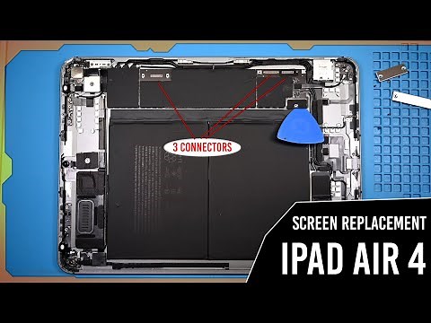 iPad Air 4 Screen Replacement | Four screws, no home buttons!