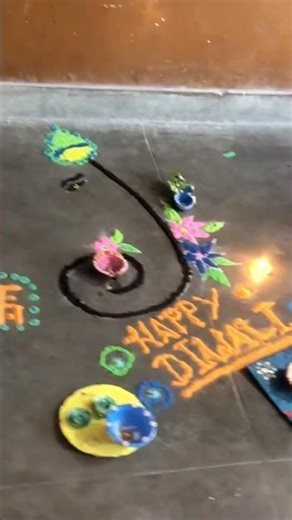 #kids #Craft #decoration #Rangoli #Classroom decoration on diwali#