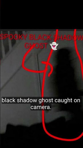 Eddy's Ghost-Box: Black Shadow Ghost Caught 👻 On Camera