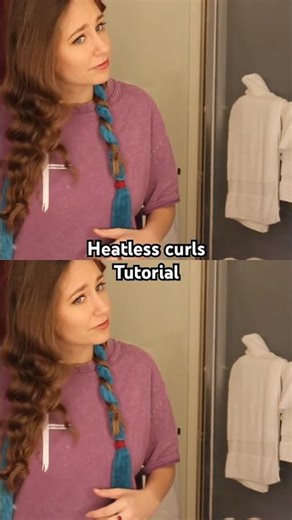 Heatless Curls Tutorial