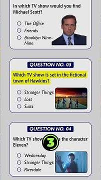 TV Shows Quiz 🎬 | Can You Guess These Popular TV Shows? 🤔 #Shorts
