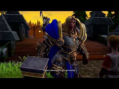 Warcraft 3 Re-Reforged: Human Campaign Full Gameplay Walkthrough | No Commentary