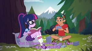 [动漫剪辑/小马宝莉]小马国女孩4 无尽森林传奇：'Legend you were meant to be'