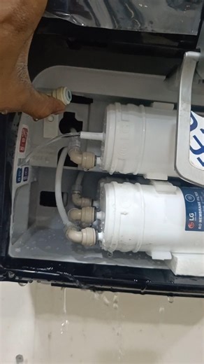 LG WATER PURIFIER ALL FILTER CHANGE#viral #foryou #shorts #waterpurifier