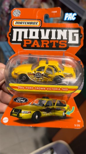 Wow, there’s a cool Matchbox 2006 Ford Victoria Taxi diecast collection!🔥🚘 #matchboxmovingparts