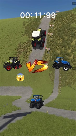 Hill Traction Test | Claas Axion vs New Holland T8 🚜⛰️