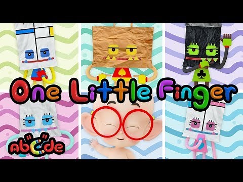 One Little Finger Tap Tap Tap... | Nursery Rhyme | kids song by Abcde in Balloon World