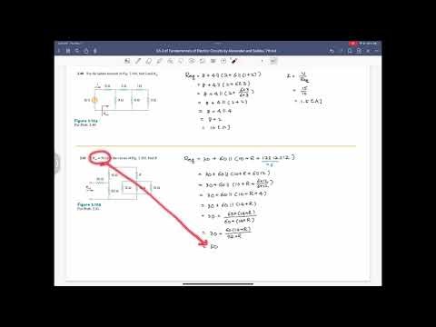 Problem 2.40 and Problem 2.41, Fundamentals of Electric Circuits, 7th ed, Alexander / Sadiku