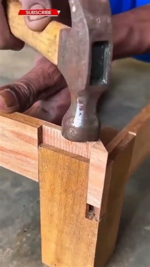 Simple Wood Corner Joint Technique Without Visible Holes — Clean, Strong & Seamless Finish