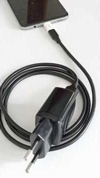 Using micro USB charger cable on Android Phone with microUSB to USB type C adapter #shorts