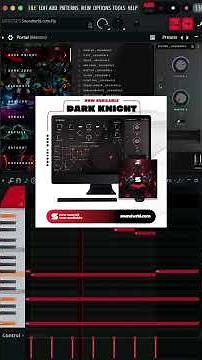 (50+) Best Portal Bank 2025 - "DARK KNIGHT" (Digital Glitch Trap Presets) #flstudio #musicproducer