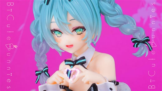【手办来啦】BiCute Bunnies 初音未来 兔女郎 rurudo ver. FuRyu deco27 兔子洞
