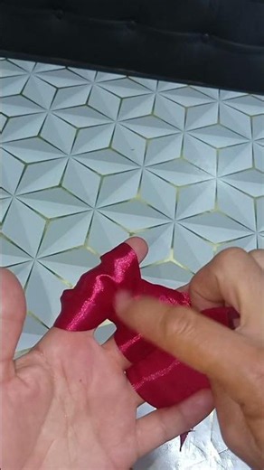 🎀 DIY Elegant Ribbon Bow | Easy Hair Bow Tutorial
