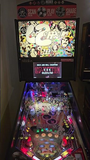 Led Zeppelin Pinball Machine (2020) Stern #arcade #pinball #ledzeppelin