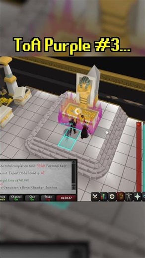 ToA Purple #3 ... #osrs #oldschoolrunescape #runescape