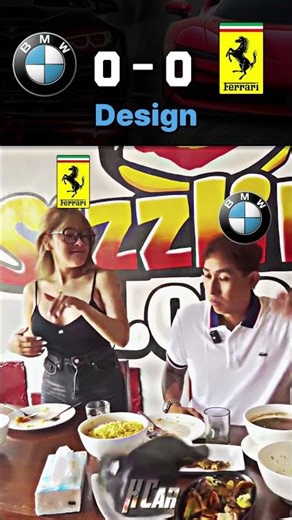 BMW vs Ferrari🔥