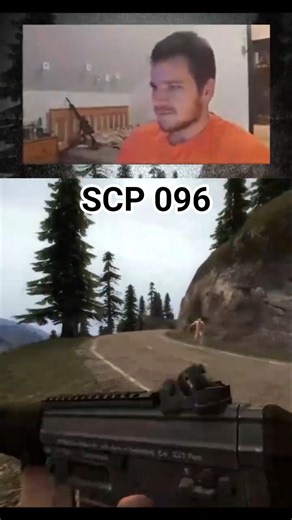 Running away from SCP 096 in GMOD