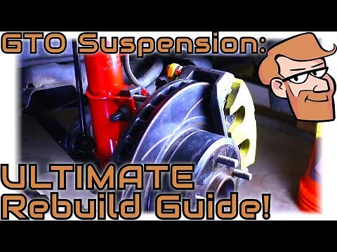 2004-2006 GTO Front Suspension Replacement: Struts, Springs, Control Arms, Radius Rod, & Bushings