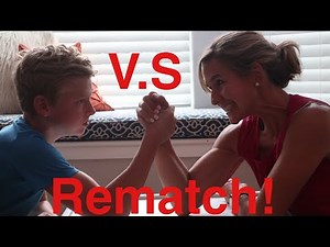 Arm Wrestle Rematch!💪🏼(multiple arm wrestles)