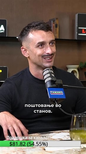 Lazarov Podcast | Александар Михајловски раскажува за необична ситуација која му се случила во стан кој го изнајмувал… | Instagram