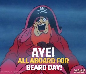 The only thing this guy is commandeering is a sweet bottle of beard oil. | Scooby-Doo